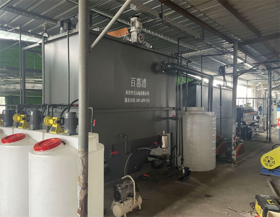 東莞萬江金屬廢水處理項目案例